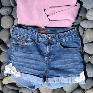 Superdry high waisted short